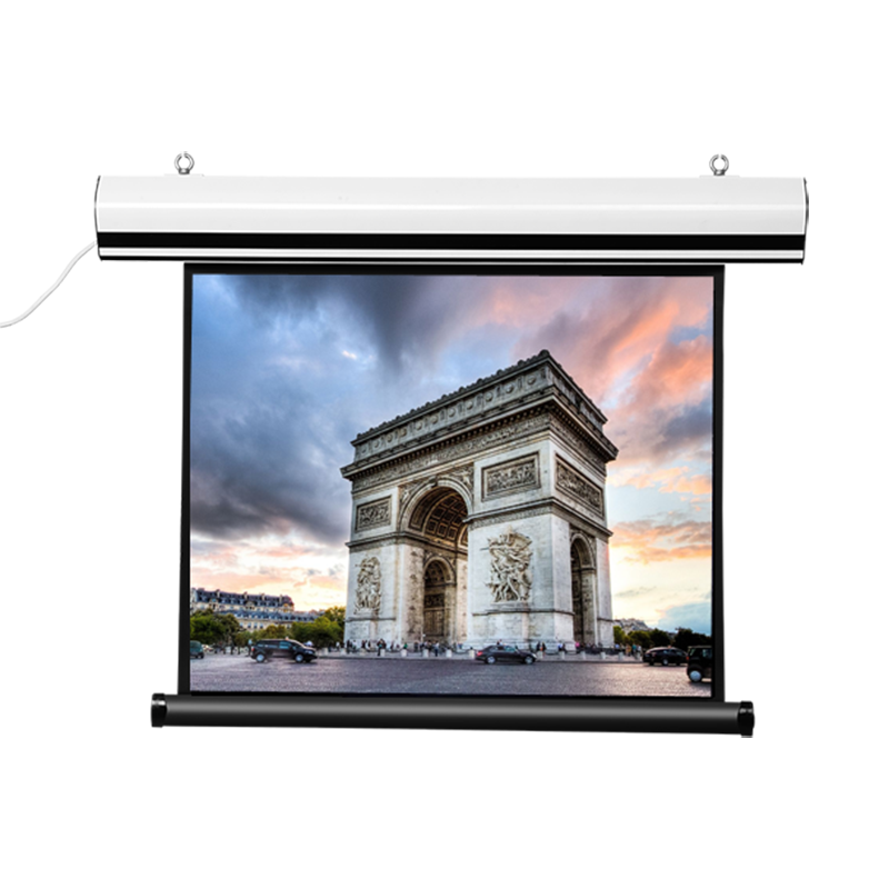 Écran électrique en aluminium platine SG-AE1